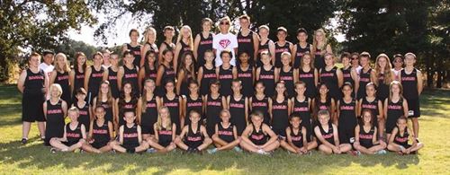 student athletes posing for photo